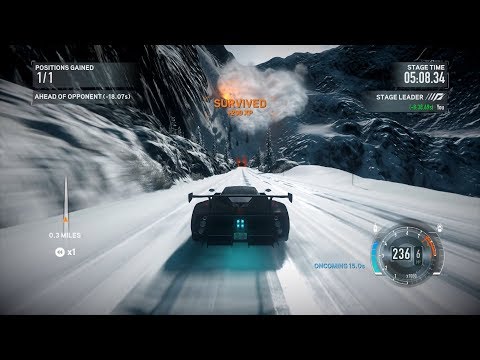 Need For Speed The Run: Stage 5 Campaign The Rockies [Extreme Difficulty]  w/ Tier 6 Hypercars