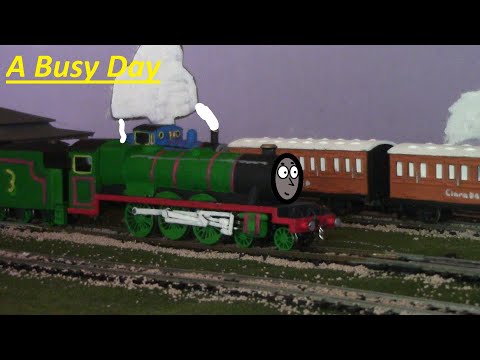 A busy day (train spotting)