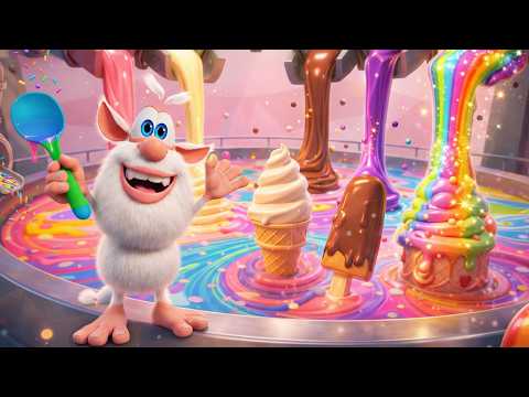 Booba - Ice Cream Factory - Cartoon for kids