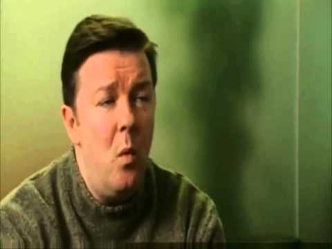 EXTRAS Bloopers: Ricky Gervais - You're Aware I'm Gay?