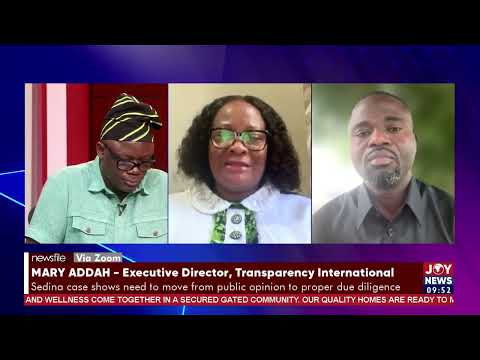Mary Addah: Lack of accountability discourages anti-corruption fight. #Newsfile