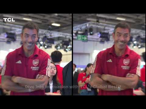 TCL in IFA | With Robert Pires