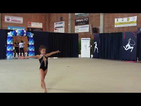 Aurora Iozzelli corpo libero TROFEO GIULIA CIGNONI 2018