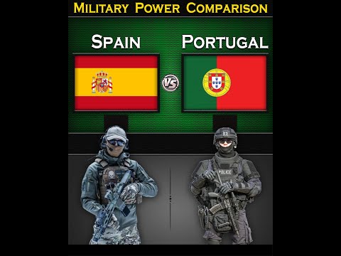 Spain vs Portugal | Military Power Comparison 2025 (Part-3)