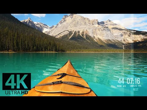 Chill Mountain Series 10.2 | Kayaking the Mountain Peaks | 4k w/Timer & Music