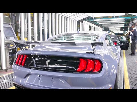 , title : '2022 Ford Mustang & Shelby GT500 PRODUCTION Line in the U.S.'