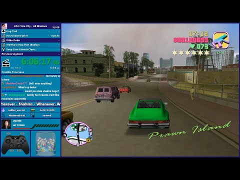 GTA Vice City Rainbomizer Speedrun Part 3 - Hugo_One Twitch Stream - 2/21/2023
