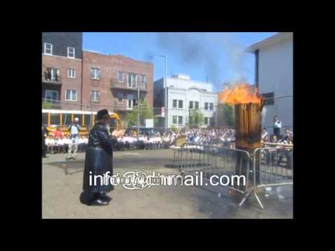 Lag Baomer 5775 With Spinka Rebbe In Boro Park