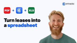 Convert lease agreements to Excel and CSV with AI