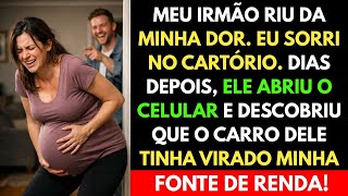 “Meu Irmão se negou me levar pro hospital para não sujar o carro. Agora ele se arrepende amargamente