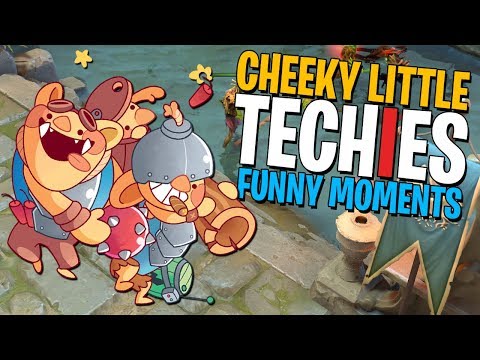 Cheeky Little Techies - DotA 2 Funny Moments