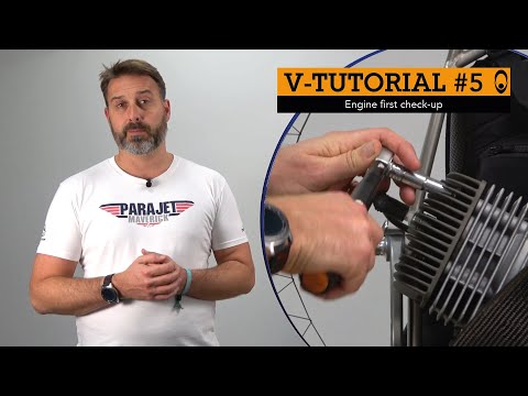 PARAJET EXPLAINS 05 - VITTORAZI MOTORS MOSTER 185 - ENGINE 1st CHECK-UP PARAMOTOR ENGINE MAINTENANCE