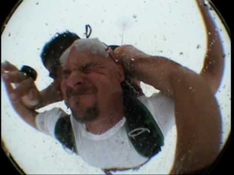 Donnie skydives through hail cloud