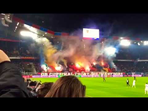 Pyroshow Muttenzerkurve