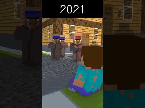 Evolution of Beggar Steve - Minecraft Animation