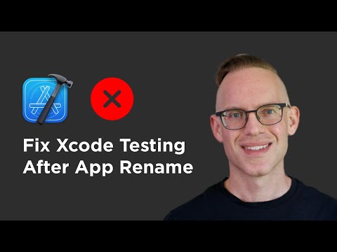 How to Fix Unit Test Bug (After Renaming Xcode App Target) thumbnail