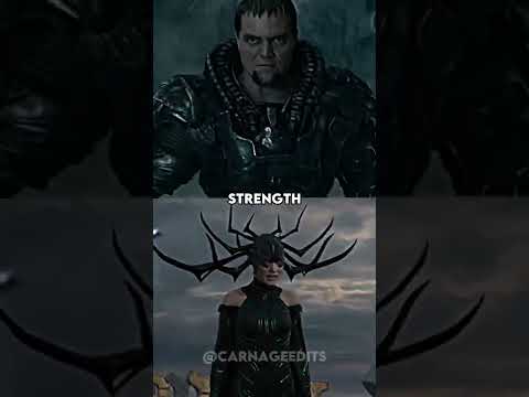 SuperMan And Zod VS Odin And Hela
