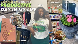 PRODUCTIVE DAY IN MY LIFE | lost files vlog, summer vlog, bible study, shopping, cooking & MORE!
