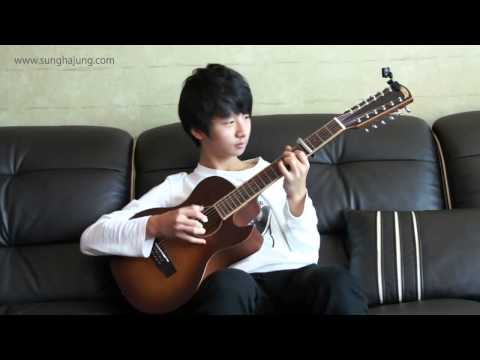 2ne1) Lonely   Sungha Jung (12 strings guitar   4capo Ver) Acoustic Tabs Guitar Pro 6