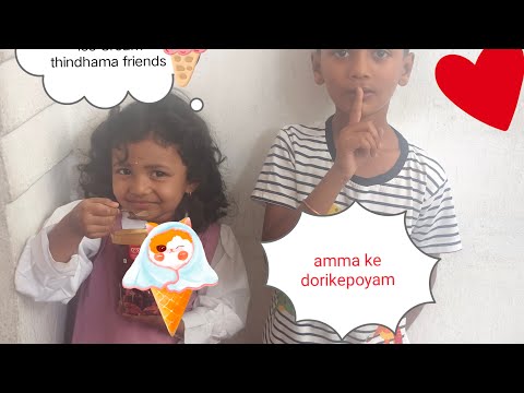 Ice cream thindhama🍦🍦🍨🍨🍨( style baby kruthika)