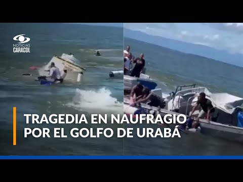 Dos muertos y 49 rescatados tras naufragio entre Acandí y Turbo: ¿quiénes son las víctimas?