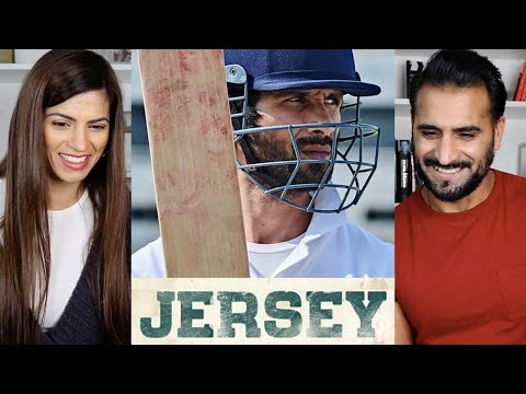 JERSEY - Official Trailer | Shahid Kapoor | Mrunal Thakur | Gowtam Tinnanuri | REACTION!!