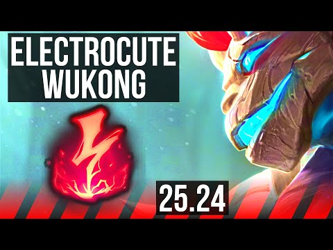 WUKONG vs RENEKTON (TOP) | Electrocute | KR Diamond | 25.24