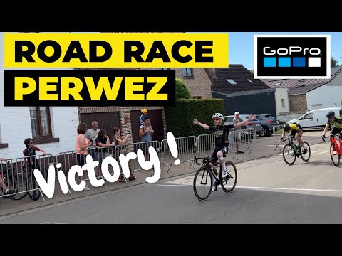 MY ROAD RACE @ PERWEZ (BELGIUM)  - GO PRO LAP - ON BOARD CAMERA