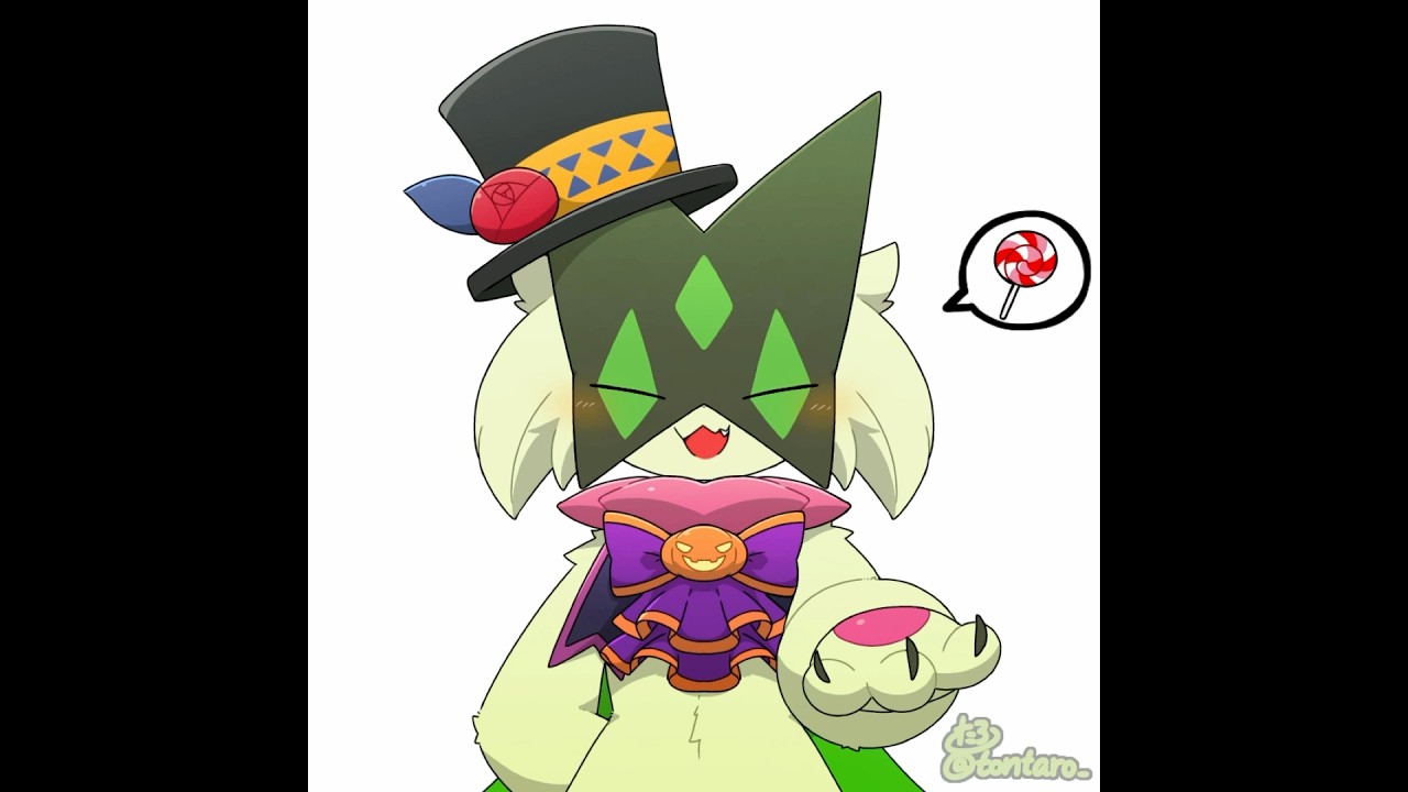 ハロウィンの日にマスカーニャが交渉を持ちかけてきた　#shorts #pokemon