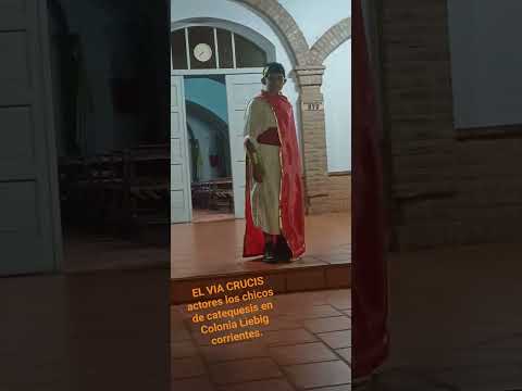 Via Crucis en Colonia Liebig corrientes.