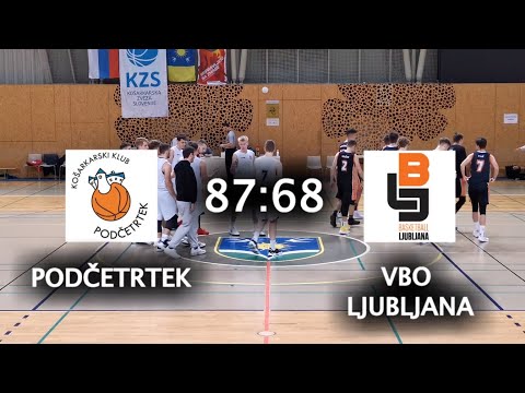 U19 1.SKL  Podčetrtek - VBO Ljubljana  12.12.2021