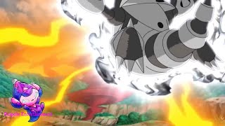 Incineroar vs Mega Aggron Pokémon Sun and Moon Episode 90 English Sub