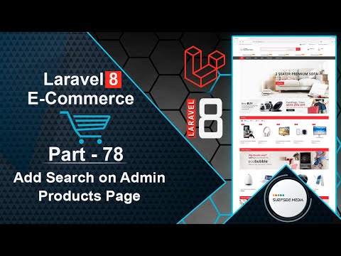 Laravel 8 E Commerce Project Layout Setup