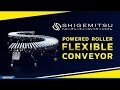 Conveyor Belt Roller Conveyor 9000mm x 700mm Shigemitsu SFPR-09 5