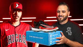 Painting Custom Cleats for the Chicago White Sox!