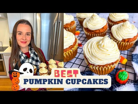 How to Make Pumpkin Cupcakes (With Cream Cheese Frosting!)