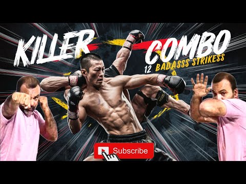 KILLER Elbow Combo - 12 Badass Muay Thai Elbow Strikes tutorials #muaythai #martialarts