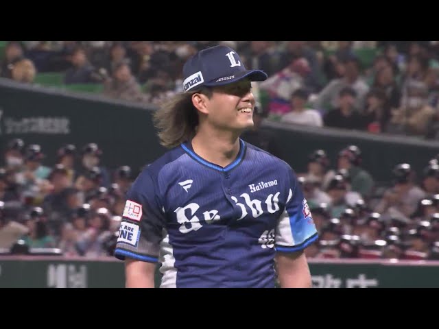 【5回裏】ライオンズ・今井達也 5回1失点8奪三振で開幕に向けて順調な仕上がりを見せる!!  2024年3月15日 福岡ソフトバンクホークス 対 埼玉西武ライオンズ