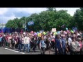 Гимн Донецкой Народной Республики прозвучал на параде и шествии 2015 