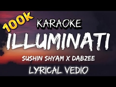 ILLUMINATI - Karaoke with Lyrics | Aavesham |Sushin Shyam, Dabzee | Fahadh Faasil