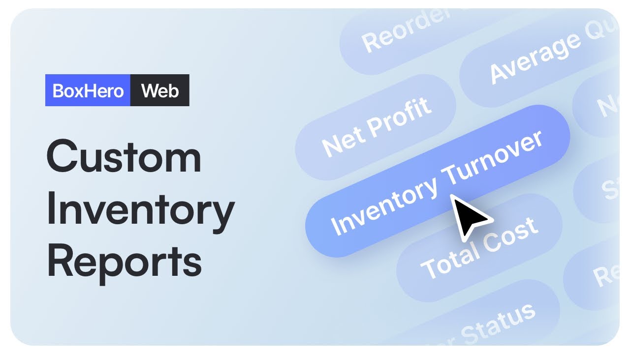 How to Create Custom Inventory Reports | Formulas & Metrics