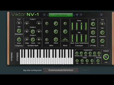 VIKTOR NV-1 SYNTHESIZER TUTORIAL (HD reupload/2022 edition)