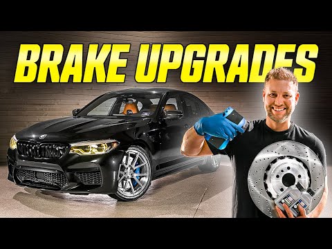 BMW F90 M5 - Upgrading BRAKE PADS, ROTORS, & BRAKE FLUID