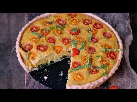Vegan QUICHE Recipe (Egg-Free, Soy-Free, No Tofu!)