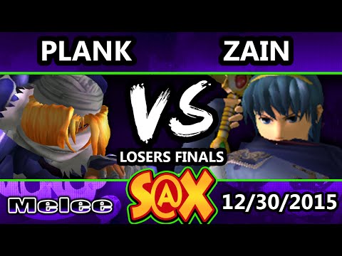 S@X 130 - Plank (Sheik, Marth) Vs. Zain (Marth) SSBM Losers Finals - Smash Melee