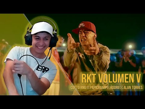 CHILENO REACCIONA A Cotto Rng ❌ Papichamp ❌ Rodrii ❌ Alan Torres - RKT Volumen V (Video Oficial)
