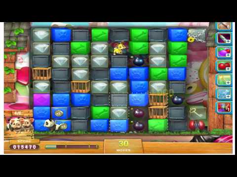 Pet Rescue Saga Level 225 - No Boosters (with commentary)