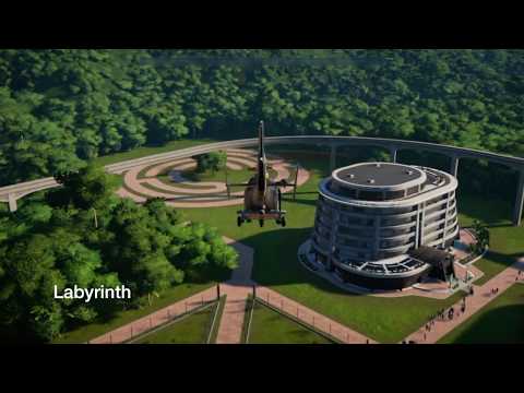 Jurassic Versailles - Jurassic World Evolution Sandbox Mode Isla Nublar