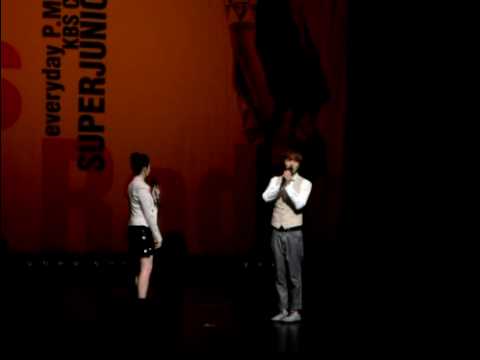 [FANCAM] 100302 Super Junior Leeteuk talking
