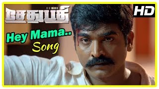 Sethupathi Climax Scene | Hey Mama Song | Vijay Sethupathi sets Vela Ramamoorthy on fire